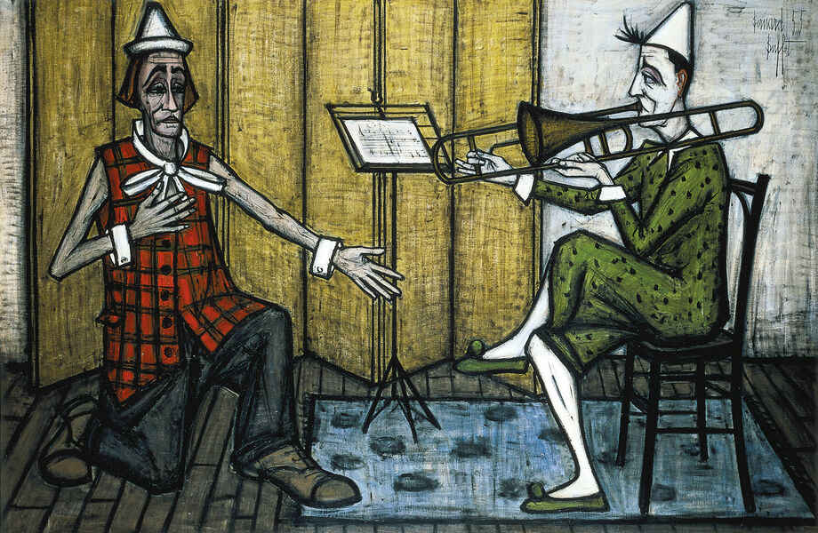 Une vente record, "Clowns Musiciens" de Bernard Buffet, adjugés à 846 000 €
