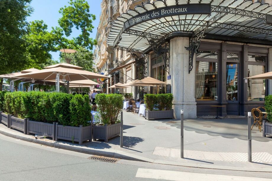 La Brasserie des Brotteaux, un des nombreux restaurants du quartier | Source Lyonresto.com